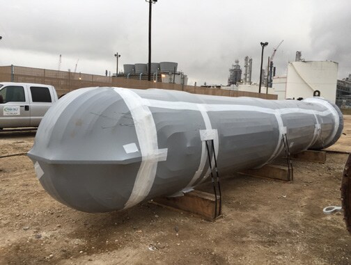 ICT 510-OPS outdoor VCI shrink film Zerust outdoor VCI shrink film application on stored equipment